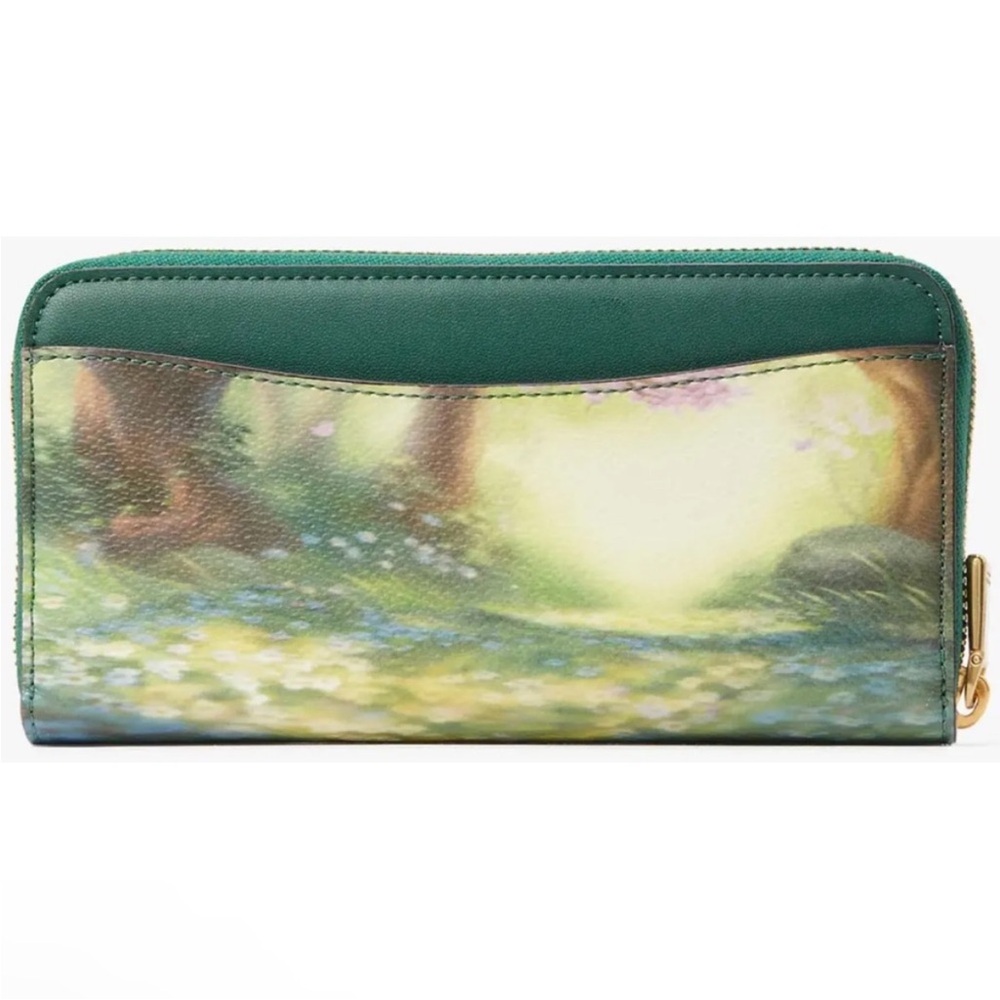 Disney x Kate Spade New York Bambi thumper Continental zip wallet novelty - Picture 3 of 7